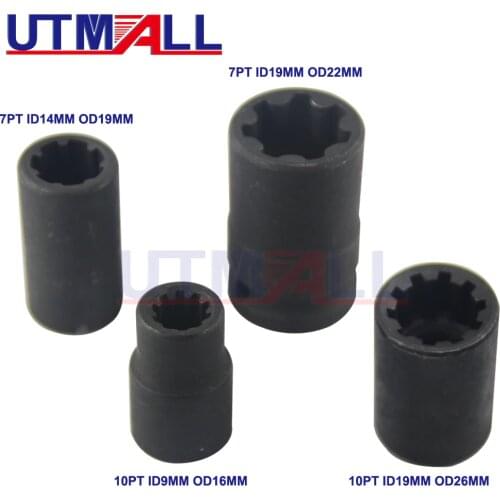 4 size 7pt and 10pt Brake Caliper Socket Brake Pad Screw for Porsche AUDI Q5 Q7 A8 VW TOUAREG Bentley S5