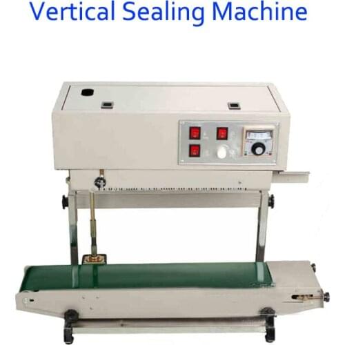Vertical Sealing Machine For Plastic Bag Popular Plastic Bag Sealer Print Date FR-900v