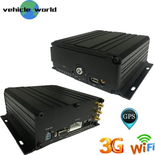 4Channels 2.0MP AHD 1080P HDD SD Card GPS WIFI 3G Mobile DVR for Vehicle Car Taxi Trailer Truck School Bus