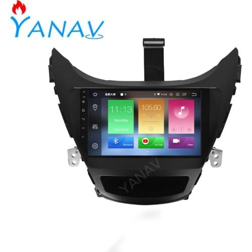 Car radio audio 2 DIN Android stereo receiver FOR Hyundai EV Elantra 2012-2016 touch GPS navigation multimedia video DVD player