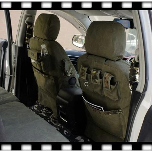 Car seat covers Olive water wash canvas seat cover all-inclusive customize models for Peugeot 301 2008 308 408 508 3008 RCZ 208