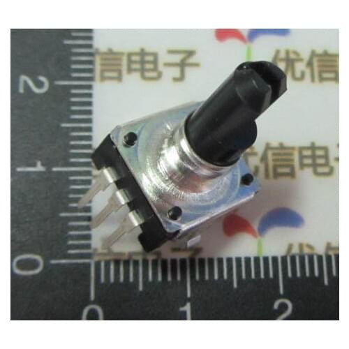 Free Shipping! 5pc EC12 E12 audio encoder / 360 degree rotary encoder tripod handle length 15MM