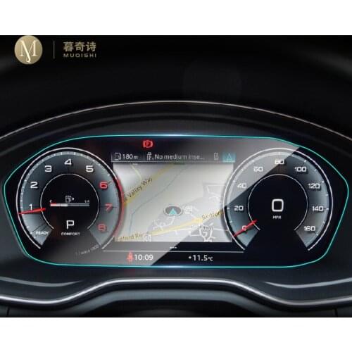 For Audi A4 S4 S5 2020 Automotive interior Instrument panel membrane LCD screen Tempered glass protective film Anti-scratch film