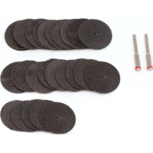 1set Electric grinder hanging grinding accessories 100PC black net saw blade 32MM+1pcs connecting rod