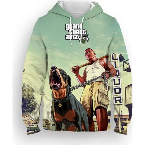 Grand Theft Auto Japan Harajuku Childrens Clothes Hoodies Kids Sweatshirts Hoody Cartoon gym Boys/Girls Pullover Hoodie Printed