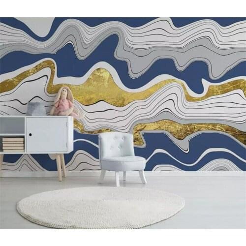 Artistic abstract lines Wallpapers Background Wall Murals 3d Wall Paper Home Improvement Decorative Wallpaper for Walls