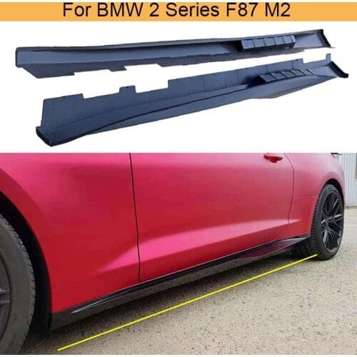 Car Side Skirts For Chevrolet Camaro 2017 Coupe 2 Door PP Side Bumper Lip Skirt