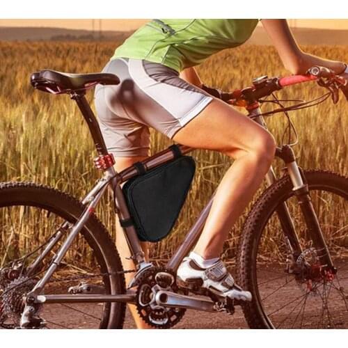 HOT! Bicycle Bag Waterproof Bike Triangle Bag Storage Mobile Phone Cycling Bag Bike Tube Pouch Holder Saddle Pannier Accessories