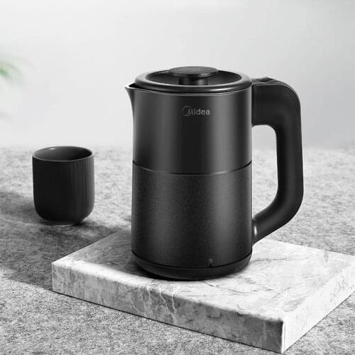 600ML Capacity Fast Boiling Electric Kettle 110V-240V Desktop Electric Water Kettle 800W Power Stainless Steel
