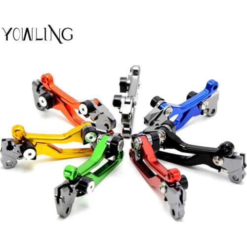 Motocross CNC Pit Dirt Bike Brake Clutch Lever Handle For yamaha YZ450F YZ 450F YZ450 F 2009 2010 2011 2012 2013 2014 2015 2016