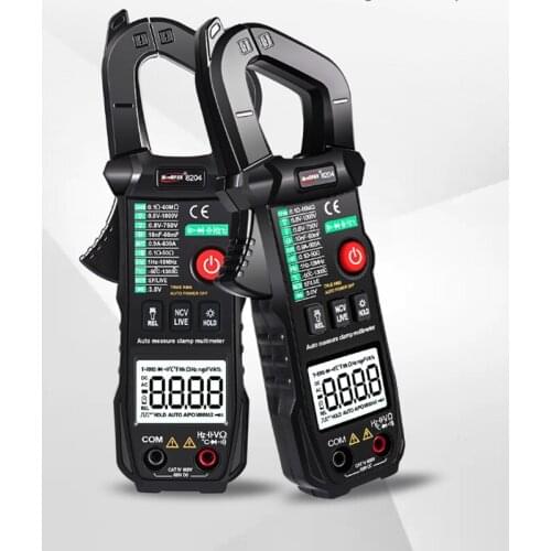 WinAPEX Full Automatic Range Multimeter Precision True RMS Digital Clamp Meter AC DC Voltage Current Temp NVC Multimetro Meter