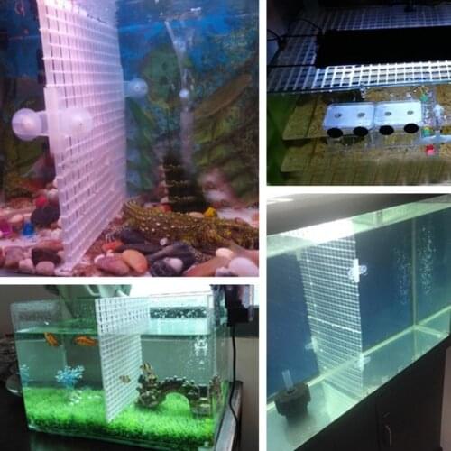 New Arrival Aquarium Fish Tank Isolation Plate Divider Filter Patition Board Net Divider New Oct19