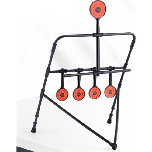 Plastic/Steel Airsoft Shooting Target Self Resetting For Boys Men Indoor Paintball BBs Gun Practice Spinner Target Splatter