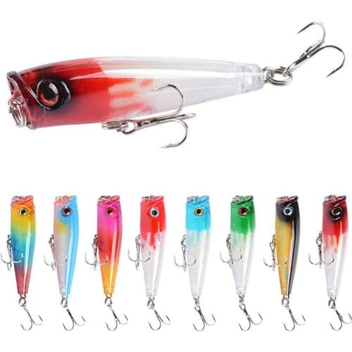 1PCS Floating Minnow Laser Fishing Lures 65mm/6.5g Artificial Bait Wobblers Bait Bass Professional Lure Crankbait Fishing Tackle