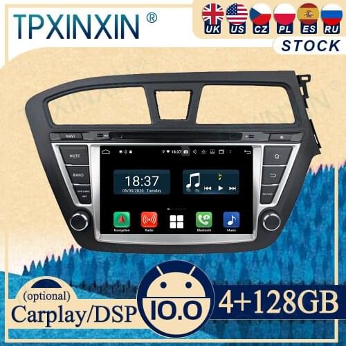 PX6 For Hyundai I20 2014-2018 Android10 Carplay Radio Player Car GPS Navigation Head Unit Car Stereo WIFI DSP BT