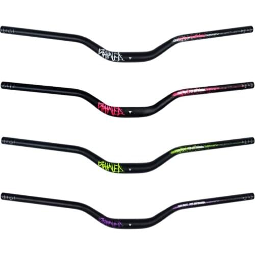 PASS QUEST RAINED Mountain Bike Handlebar 750MM *55MM Downhill bicycle Swallow shaped Handlebar Bicycle handlebar accessories