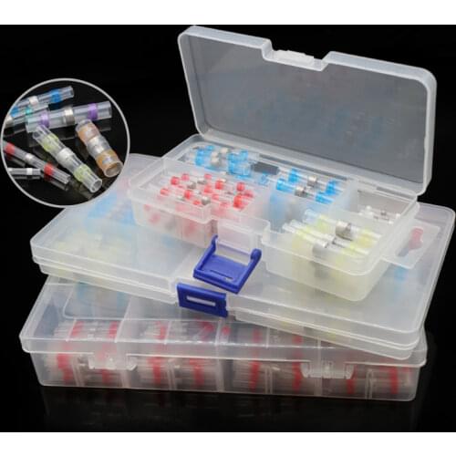 10/20/30/50 pcs Solder Seal Wire Connectors Heat Shrink Solder Butt Connectors Kit Automotive Marine Insulated Solder Connector