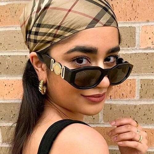 BLMUSE Jelly Color Polygon Sunglasses Fashion Small Frame RETRO SUNGLASSES European And American Street Photo Sunglasses Women