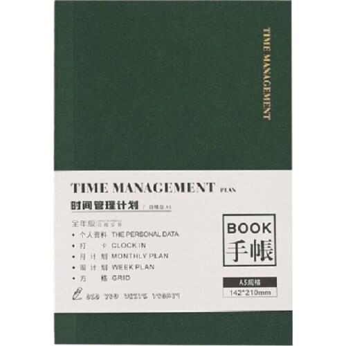 LX0B Travel Journal A5/A6 Weekly/Monthly Planner Office Notepad School Notebook 100Gsm Premiun Thick Paper for Office Travel