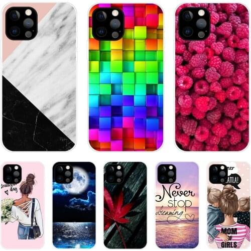 For iPhone SE 2020 Case 4.7'' Silicone Soft TPU Marble Back Covers for iPhone 12 Pro Cover TPU Coque for iPhone SE 4.0'' 2016