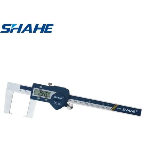 0-150mm 6" Digital Outside Groove Caliper with Flat Points paquimetro digital vernier caliper digital caliper steel