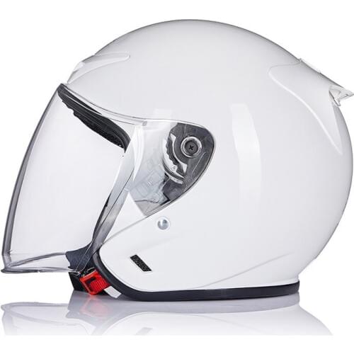 New Men and Women Motorcycle Helmet Half Face ABS Motorcycle Helmet Electric Safety Helmet Moto Casque DOT Certification