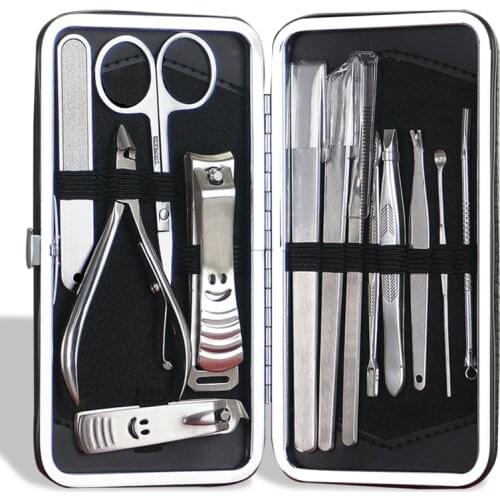 Manicure Set Pedicure Pliers Nail Nippers Professions Nail Clippers Ingrown Nail Scissors Cutter With Toenail Correction Tools