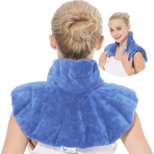 Microwave heat pack shoulder pad heating flaxseed heating neck protection warm U-shaped cervical spine massage shawl pillow