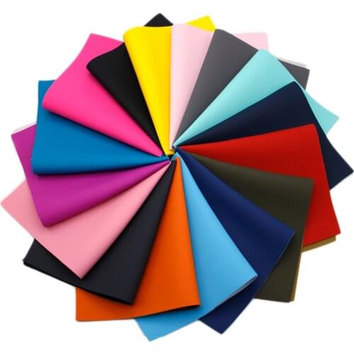 New 20*33cm Pain Color Artificial Synthetic Leather For Hair Bow DIY Projects Handbag Shoes,1Yc8095