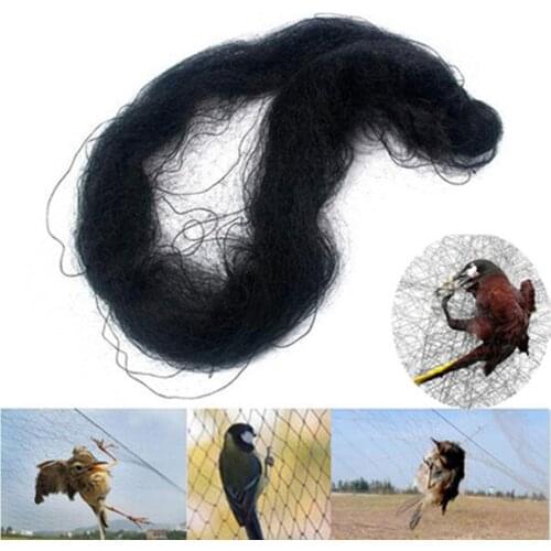 New 4m/6m/8m Black Nylon Anti Bird Net Mesh For Fruit Crop Plant Netting Protect Orchard Vineyards Vegetable Farm From Birds