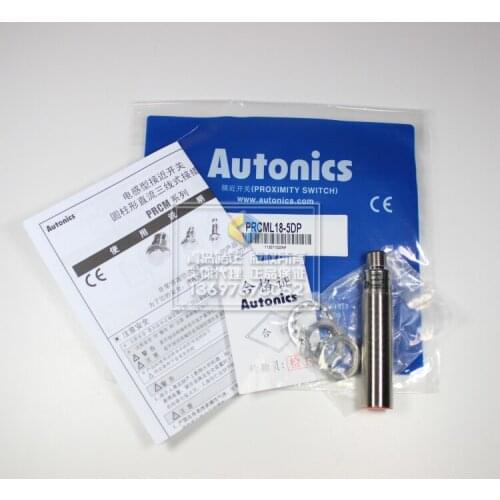 [Original authentic] Autonics plug-in proximity switch PRCML18-5DP three-line PNP normally open