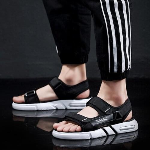 Big dress beach gladiator sandale walking playa praia 44 mens plage footwear shoe masculina hombre size thick for plastic flat