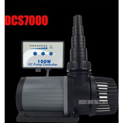 1PC HOT SALE DCS-7000 VARIABLE FLOW DC AQUARIUM PUMP MARINE FRESHWATER CONTROLLABLE WATER PUMP DCS7000