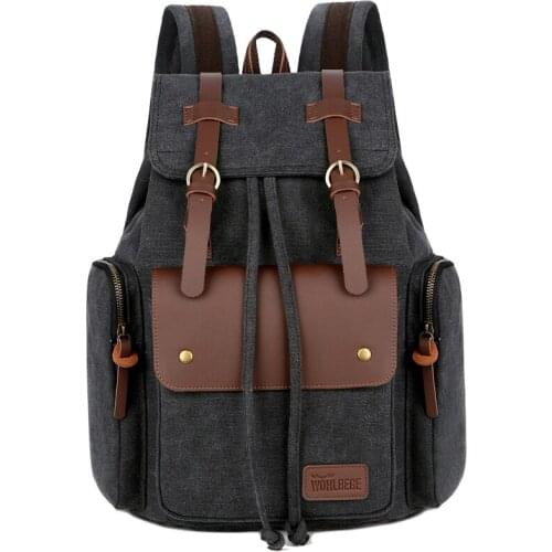 Fashion Male Large Capacity Travel Backpacks Outdoor Sports Backbags Canvas Backpacks Men Travel Rucksacks School bookbag