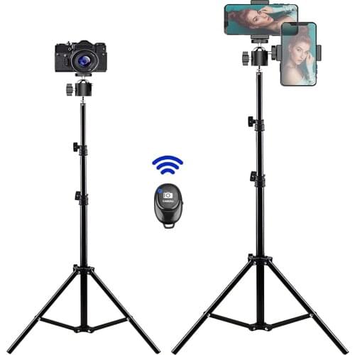 1/4 interface For Phone Smartphone Holder Tripod For Mobile Tripod For Phone Stand Selfie Stick Mobile For Mask Vlogging Kit