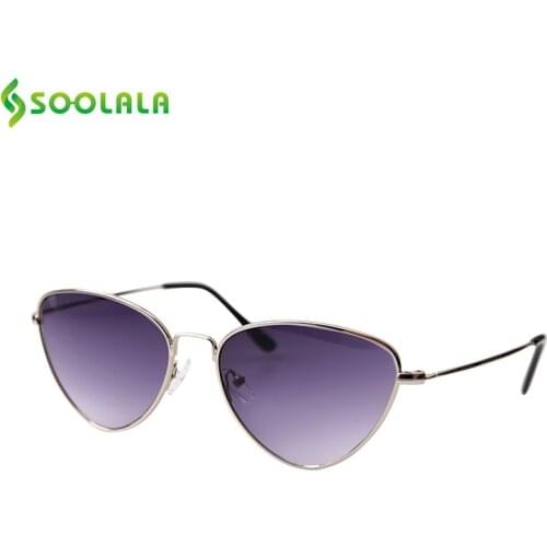 SOOLALA Womens Cat Eye Sunglasses