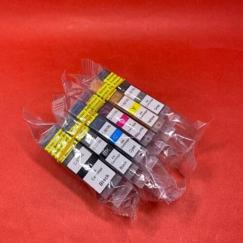 YOTAT 6pcs Compaible BCI320 ink cartridge BCI-320 BCI-321 for Canon Pixma MP980 printer