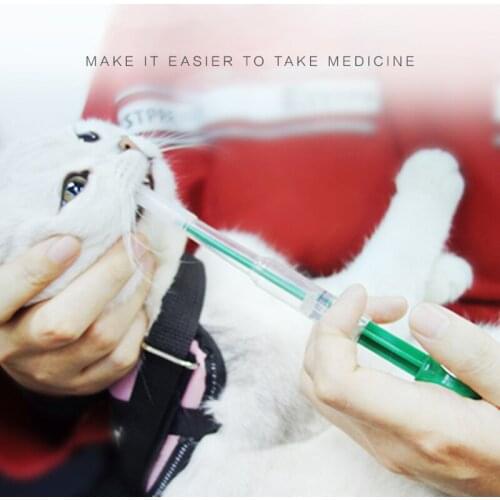 Spot Pet Medicine Device Cat Teddy Solid Liquid Medicine Needle Dropper Type Medicine Stick Dog Supplies