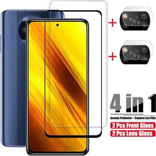 Xiomi Poco X3 Pro Protective Glass For Xiaomi Poco X3 NFC Camera Protector PocoX3 XiaomiX3 X 3 Screen Protection Tempered Film