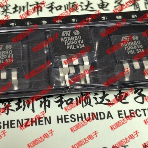 10pcs/lot B5NB80 STB5NB80 brand new spot TO-263 800V 5A