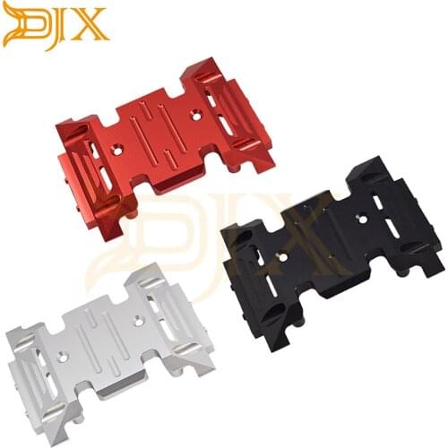 DJX Transmission Holder Gearbox Mount for 1/10 RC Crawler Car Axial SCX10 II 90046 90047 90075