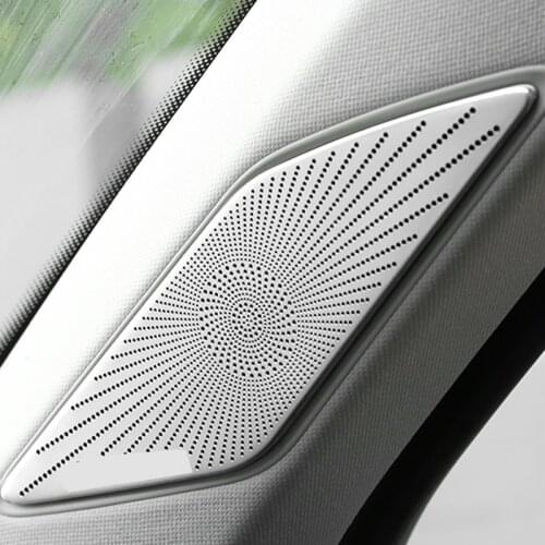 For Volkswagen VW Golf 8 MK8 2020 2021 Interior Door Speaker Tweeter Audio Sound Circle Cover Sticker Trim Car Accessories