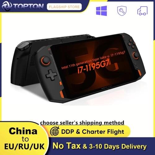 One xplayer 8.4 Inch 11th Gen Video Game Console PC Switch For Cyberpunk PUBG Intel i7 i5 16G/1T Playstation Windows 10 WiFi6