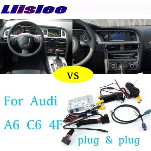Liislee Reversing Camera Interface Backup Original Monitor Upgrade For MMI System For Audi A6 C6 4F 2009~2020