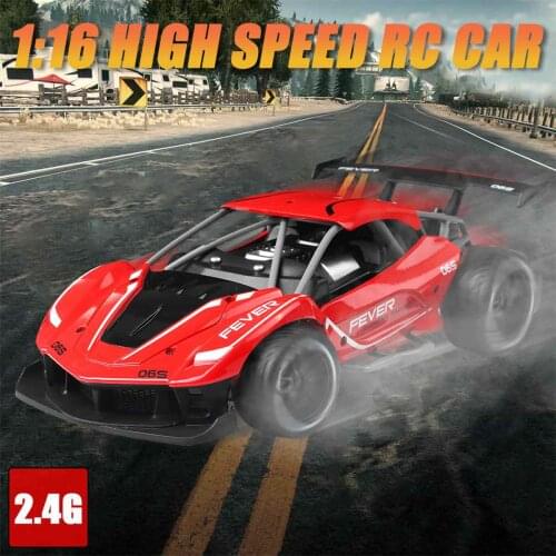 1/16 Four-wheel Drive Car RC Adult Drift Model Car High-speed Charging Children Remote Control GTR Racing Car Strong Power Toy