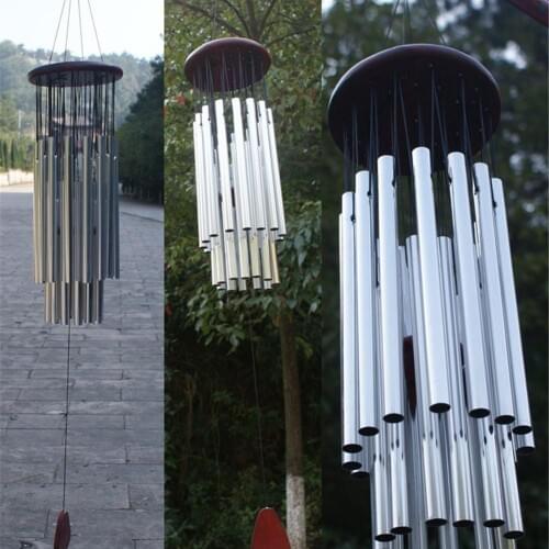 Outdoor Garden Wind Chimes Wall Hanging Handicrafts Aluminum Tube Home Decoration Durable Campanula Ornament Car Bell #05