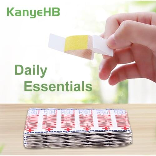 100pcs Medical Band Aid Wound Dressings Sterile Hemostasis Stickers First Aid Bandage Heel Cushion Adhesive Breathable Plasters