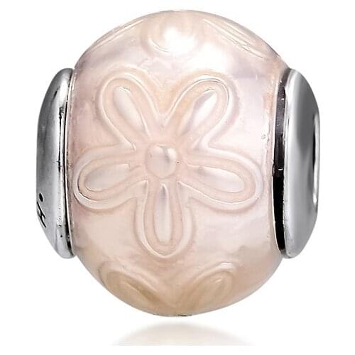 Fits for Pandora Charms Essence Bracelets Happiness Beads 100% 925 Sterling Silver Jewelry Free Shipping