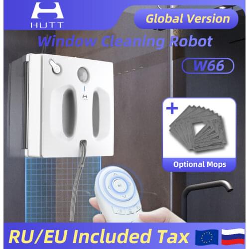 Xiaomi Mijia HUTT W66 Window Cleaner Robot for home Electric Robotic Washing Windows Cleaning Washer Glass Vacuum Cleaner