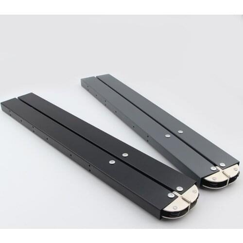 Concealed Folding Table Hardware Stainless Steel/iron Double Stroke Storage Retractable Hidden Rod Hinge Connector LK